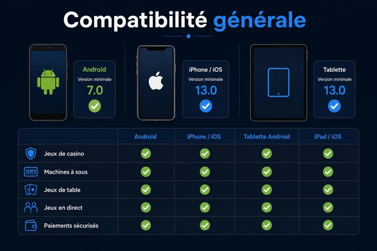 Compatibilité générale