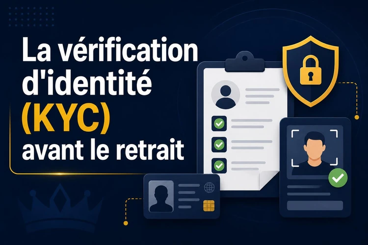 La vérification d'identité (KYC) avant le retrait