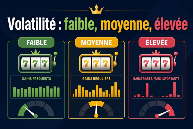 Volatilité: faible, moyenne, élevée